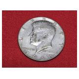 1969 Kennedy Half Dollar featuring the