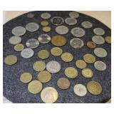 Foreign Coins Including Venezuela, Taiwan, Great
