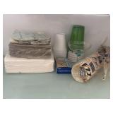 Napkins, Paper Cups & Toothpicks