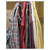 (6) Sz L/XL Long Sleeve Button Up Shirts