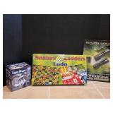 NIB (3) 200-Lumen Flashlights, Snakes & Ladders