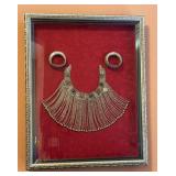 Framed Piece W/ a Traditional Afghan Kuchi Tribal