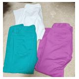 (3) Sz 6 Ann Taylor Loft Crop Pants