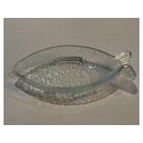 1950s Ankerglas Fish Dish: Mid-Century