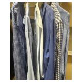 (6) Sz L/XL Long Sleeve Button Up Shirts