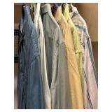 (6) Sz L/XL Long Sleeve Button Up Shirts