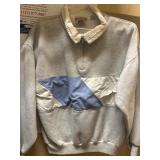 Sa L VTG John Ashford Sport Half Zip Sweatshirt