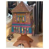 House Figurine Table Lamp that Resembles