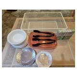 16.5"×23 5/8"×5.5" White Rectangular Metal Mesh