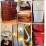 Furniture, collectibles, mobility aids, tools+!
