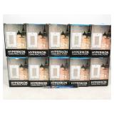 10 boxes (120pc total) gang wall plates,