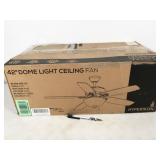 1 fan, Hyperikon 44W 42" ceiling fan with dome