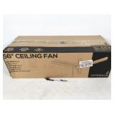 1 fan, Hyperikon 100W 56" ceiling fan, steel