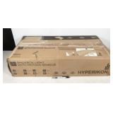 1 fixture, Hyperikon LED 185W 5700K shoebox light