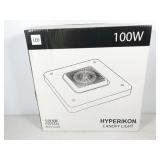 1 fixture, HyperCanopyV100-50, Hyperikon LED 100W
