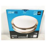 1 fixture, Hyperikon LED 15W 3000K 10" model W