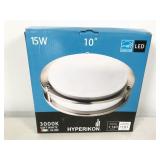 1 fixture, Hyperikon LED 15W 3000K 10" model W