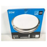 1 fixture, Hyperikon LED 20W 3000K 12" model W