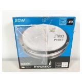 1 fixture, Hyperikon LED 20W 3000K 12" model W