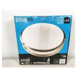 1 fixture, HyperCLW14-40, Hyperikon LED 25W 4000K