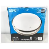 1 fixture, HyperCLW14-40, Hyperikon LED 25W 4000K