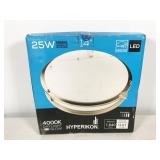 1 fixture, HyperCLW14-40, Hyperikon LED 25W 4000K