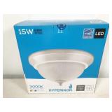 1 fixture, Hyperikon LED 15W 3000K 11" model Y