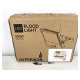 1 fixure, Hyperikon LED 100W 5000K flood light
