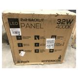 6 fixtures, Hyperikon LED 32W 4000K 2