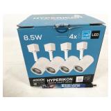 4 fixtures, Hyperikon LED 17.5W 4000K track light
