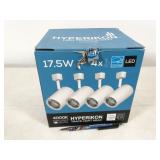 4 fixtures, Hyperikon LED 17.5W 4000K track light
