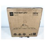 2 fixtures, HyperUFOE150-50, Hyperikon LED 150W