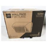 1 fixture, Hyperikon LED 50W 5000K wall pack