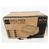 1 fixture, Hyperikon LED 80W 5000K wall pack