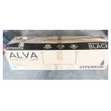1 fixture, Hyperikon 40-60W Alva black pendant