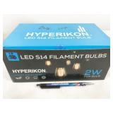 10 bulbs, HyperS14-27D, Hyperikon LED 2W 2700K