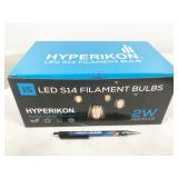 15 bulbs, HyperS14-27D, Hyperikon LED 2W 2700K