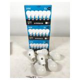 24 bulbs, HyperA19-14W30N 14W 3000K (6pc) and