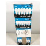 24 bulbs, HyperA19-404, Hyperikon LED 9W 4000K