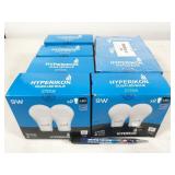 16 bulbs, HyperGU24-27, Hyperikon LED 9W 2700K