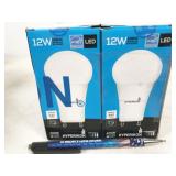 4 bulbs, HyperGU24-40, Hyperikon LED 12W 4000K