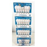 24 bulbs, HyperS19-N30T, Hyperikon LED 9W 3000K