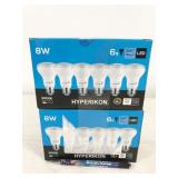 12 bulbs, HyperBR20-302, Hyperikon LED 8W 3000K
