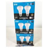 6 bulbs, HyperBR20-402, Hyperikon LED 8W 4000K