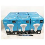 6 bulbs, HyperBR30-G24402, Hyperikon LED 13W