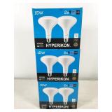 6 bulbs, HyperBR40-402, Hyperikon LED 15W 4000K