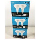 6 bulbs, HyperBR40-504, Hyperikon LED 15W 5000K