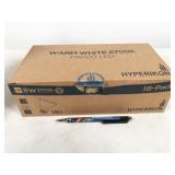 18 bulbs, HyperPAR20-27, Hyperikon LED 8W 2700K