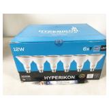 6 bulbs, HyperPAR30-30, Hyperikon LED 12W 3000K