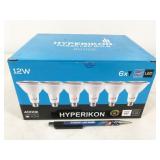 6 bulbs, HyperPAR30-40, Hyperikon LED 12W 4000K